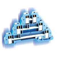 Standard 2.5mm Triple Deck Din Rail Terminals & Accessories