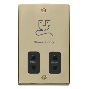 VPBR - Dual Voltage Shaver Socket