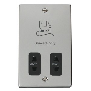 VPCH - Dual Voltage Shaver Socket