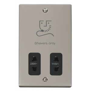 VPPN - Dual Voltage Shaver Socket