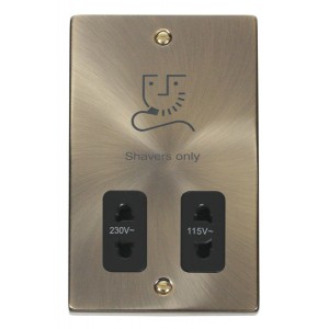 VPAB - Dual Voltage Shaver Socket