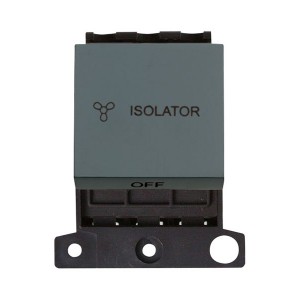 3 Pole Fan Isolator Modules ( Twin Width)